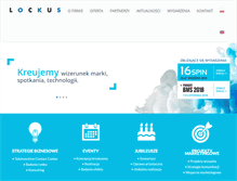Tablet Screenshot of lockus.pl